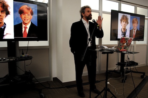 Stanley Cohen Speaks at Brown Hammond Benefit