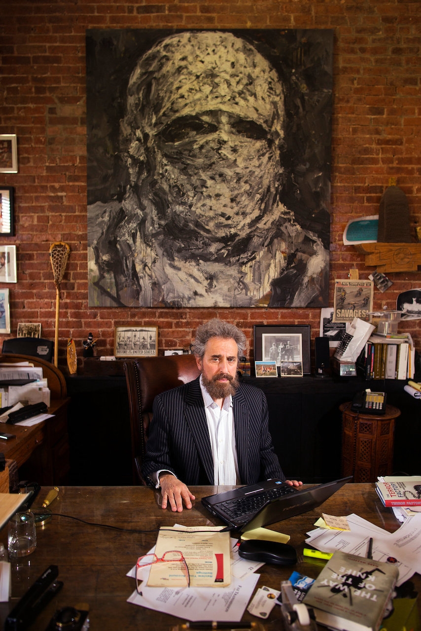 Mr. Cohen used to work from his loft on the Lower East Side but is now based in the Catskills. Credit: Robert Caplin for The New York Times